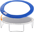 Trampoline Replacement Pad Safety Spring Cover, No Hole for Poles, Fit 5.5-7 Inch Springs, Frame Size 16 15 14 13 12 10 8 Foot