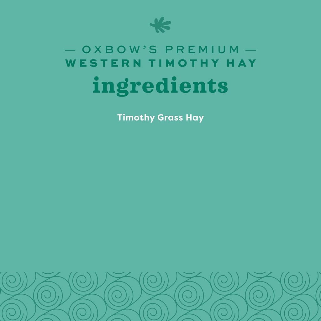 Animal Health Western Timothy Hay - All Natural Hay for Rabbits, Guinea Pigs, Chinchillas, Hamsters & Gerbils-Veterinarian Recommended- Digestive & Dental Health- Grown in the USA- 9Lb.